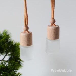 Frosted Glass Hanging Diffuser Bottle