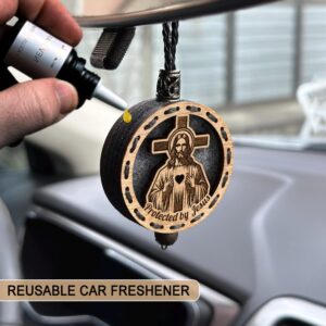 Protected by Jesus Car Freshener