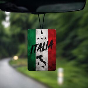 Italian Flag Felt Car Freshener